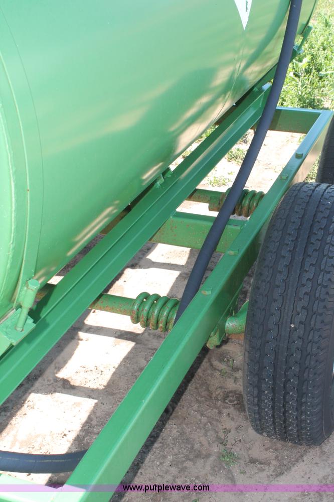 image for item H1504 Shop built 550 gallon fuel tank trailer