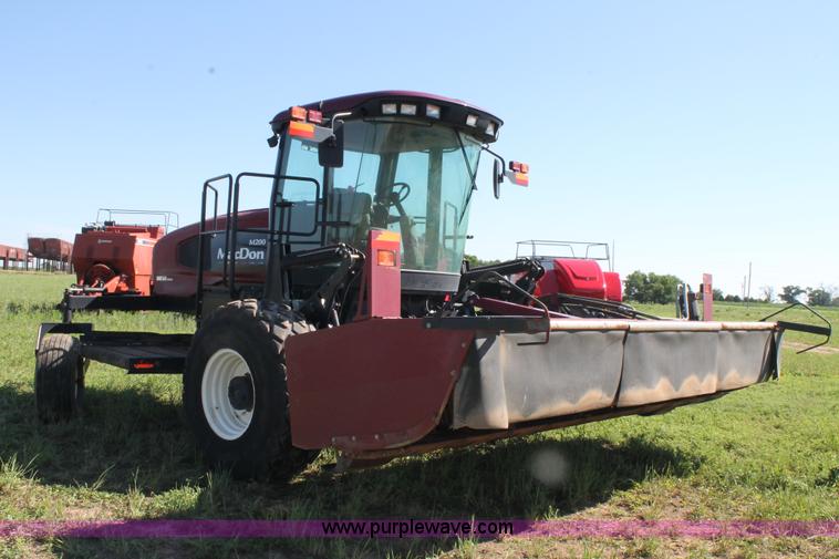 image for item H1506 2008 MacDon M200 self-propelled windrower