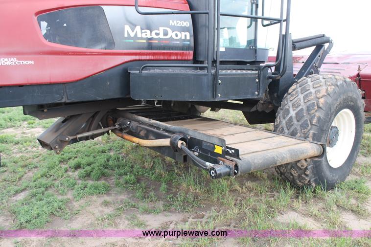 image for item H1506 2008 MacDon M200 self-propelled windrower