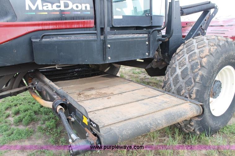 image for item H1506 2008 MacDon M200 self-propelled windrower