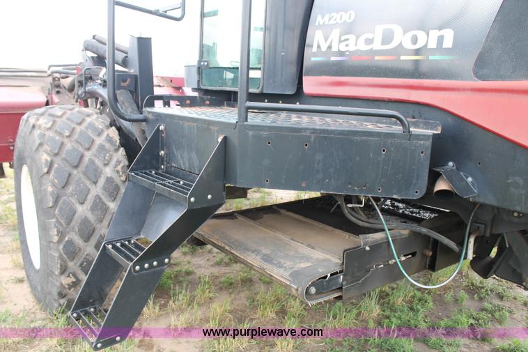 image for item H1506 2008 MacDon M200 self-propelled windrower
