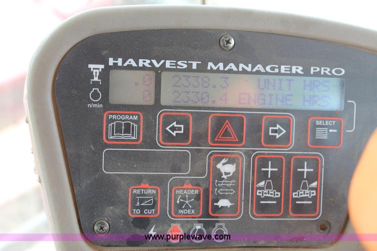 image for item H1506 2008 MacDon M200 self-propelled windrower