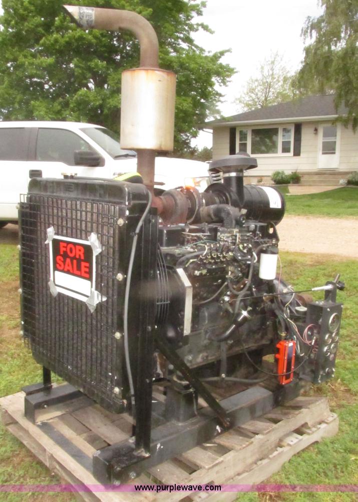image for item H4632 2004 Cummins 6BT irrigation power unit