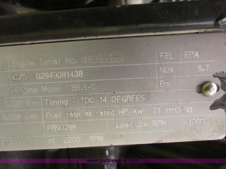 image for item H4632 2004 Cummins 6BT irrigation power unit