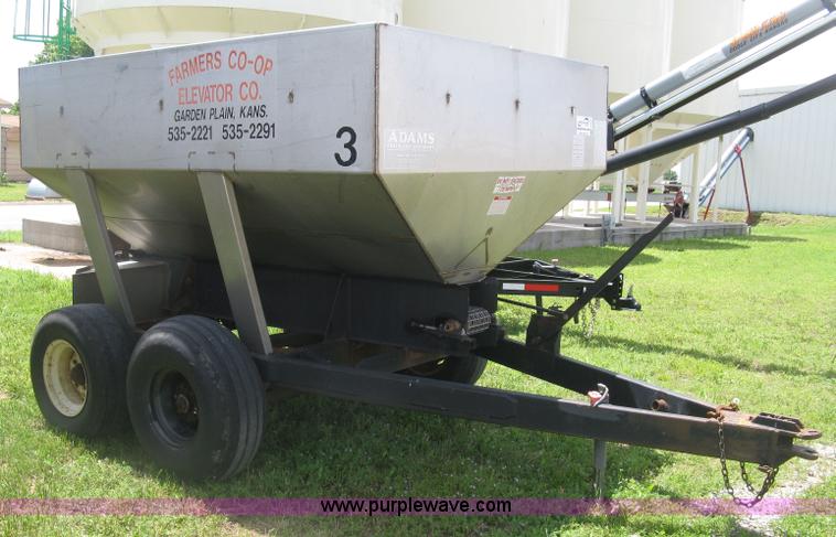 image for item H8554 Adams fertilizer spreader buggy