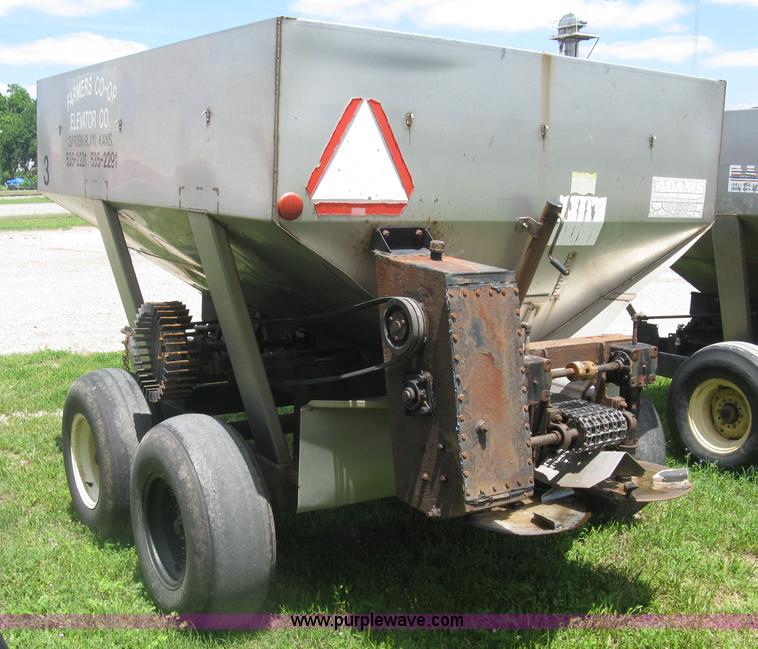 image for item H8554 Adams fertilizer spreader buggy