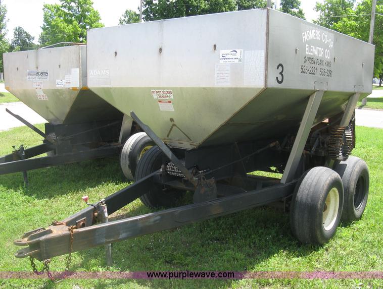 image for item H8554 Adams fertilizer spreader buggy