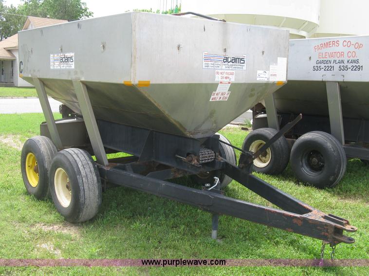 image for item H8555 Adams fertilizer spreader buggy