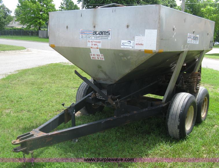 image for item H8555 Adams fertilizer spreader buggy