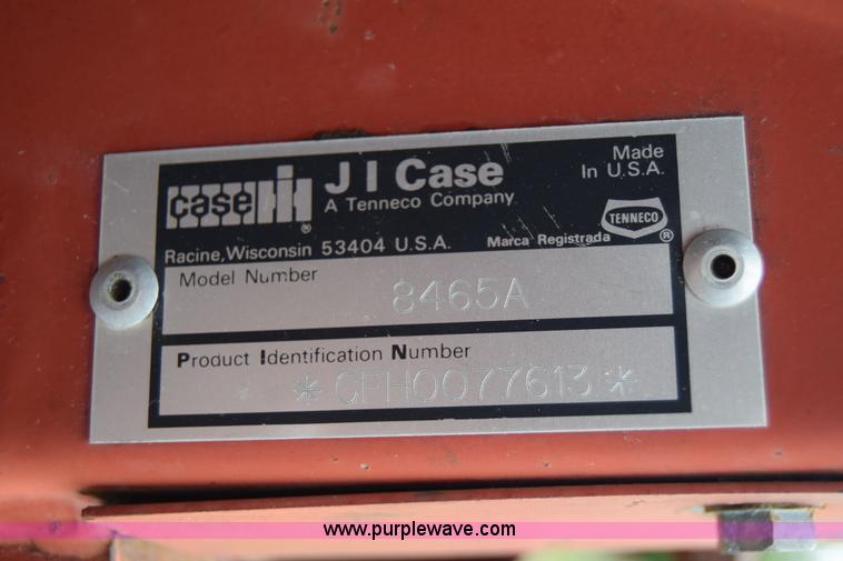 image for item J6640 1994 Case IH 8465A round baler