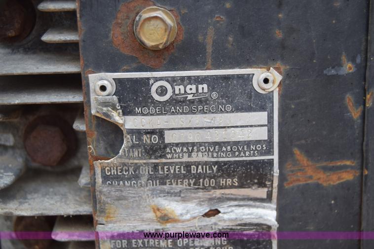 image for item J6641 Miller arc welder/generator