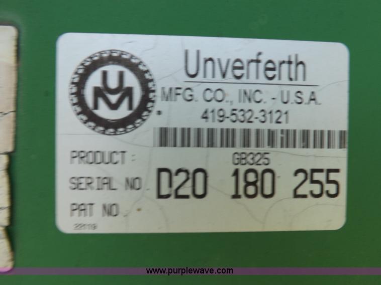 image for item K3931 Unverferth 325 gravity wagon