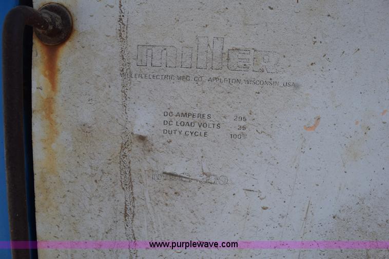 image for item AQ9135 Miller six pack arc welder