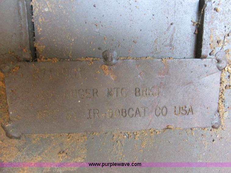 image for item BM9247 Bobcat auger skid steer attachment