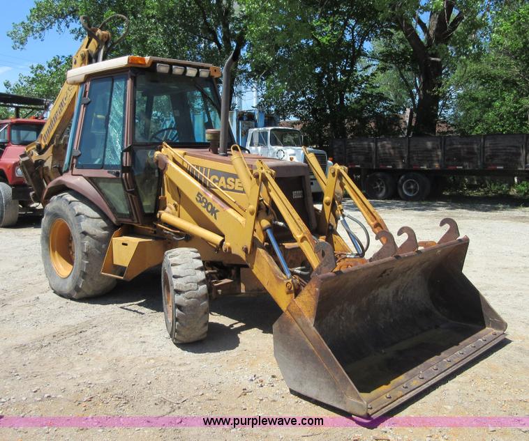 image for item D2433 1990 Case 580K backhoe