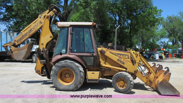 image for item D2433 1990 Case 580K backhoe