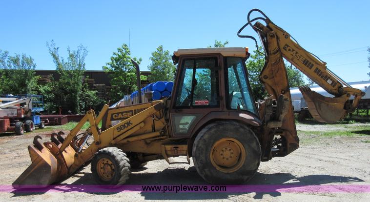image for item D2433 1990 Case 580K backhoe