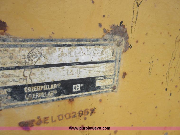 image for item D2441 1995 Caterpillar IT14F integrated tool carrier