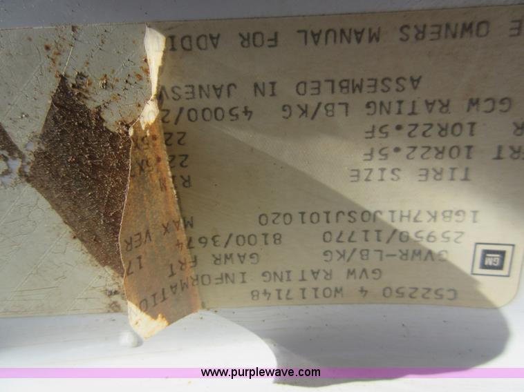 image for item D2445 1995 Chevrolet Kodiak Service truck