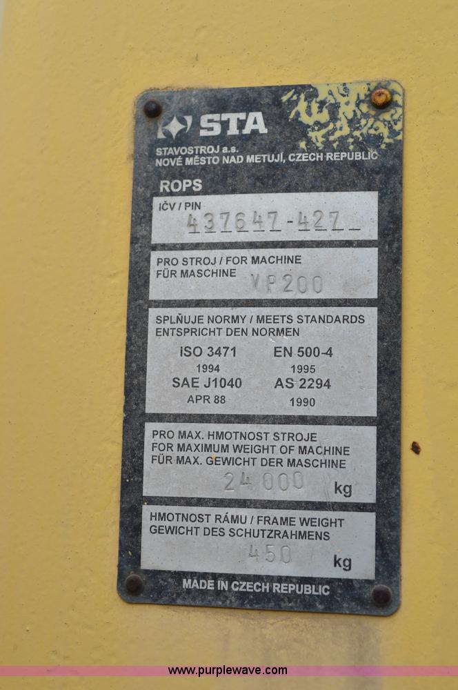 image for item H3482 Bomag BW20R pnuematic roller