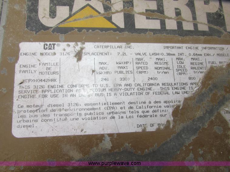 image for item H4651 2001 Freightliner FL70 hook lift truck