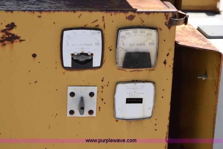 image for item H5079 Caterpillar generator