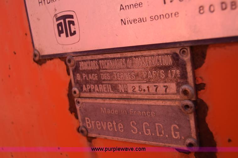 image for item H8573 Canmaco PTC25177 sheeting extractor