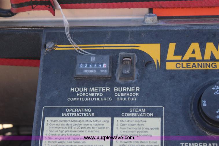 image for item I1705 2007 Maxey power washing trailer