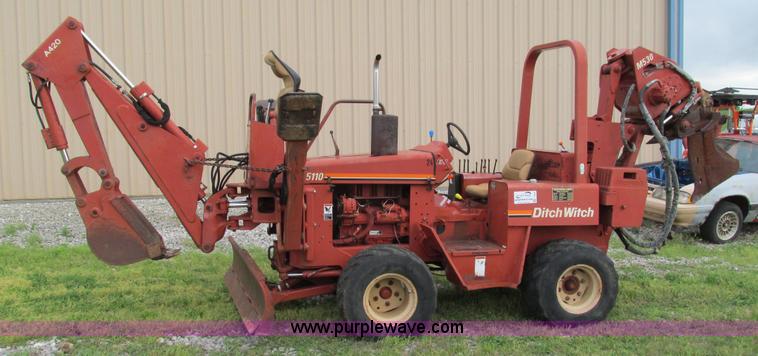 image for item I3006 1998 Ditch Witch 5110DD vibratory plow
