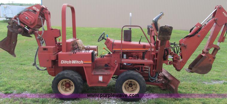 image for item I3006 1998 Ditch Witch 5110DD vibratory plow