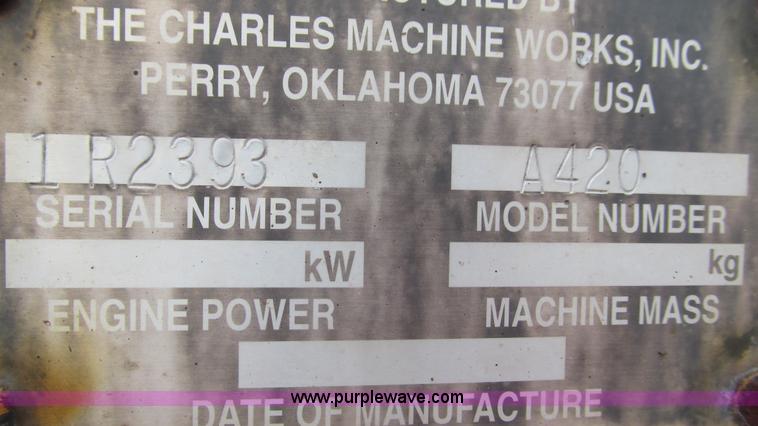 image for item I3006 1998 Ditch Witch 5110DD vibratory plow