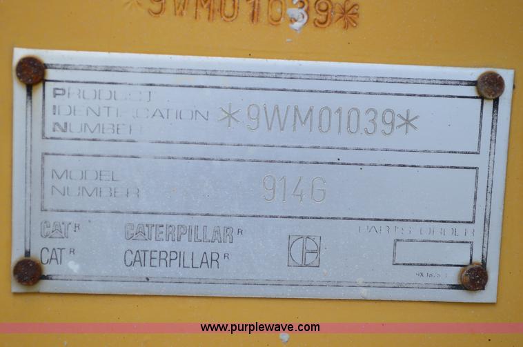 image for item I4525 1998 Caterpillar 914G wheel loader