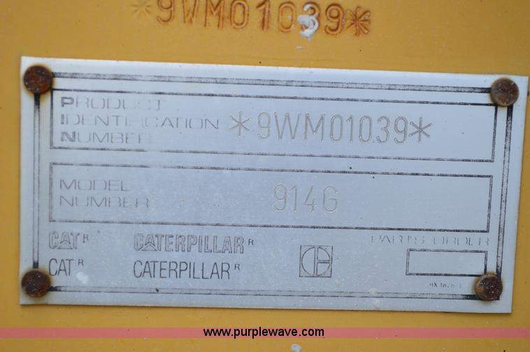 image for item I4525 1998 Caterpillar 914G wheel loader