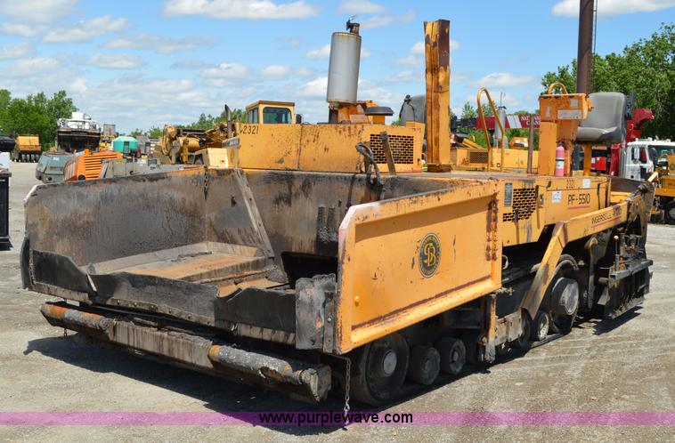 image for item I4527 1999 Blaw-Knox PF-5510 paving machine