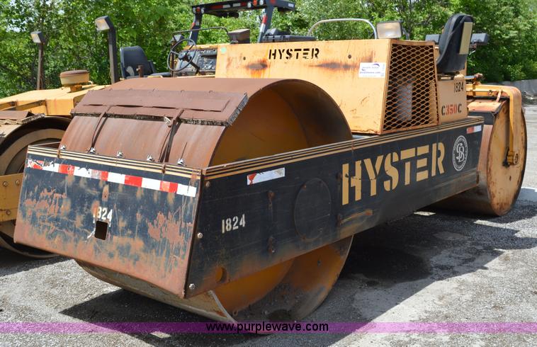Hyster C350C double drum vibratory roller in Kansas City, MO | Item ...