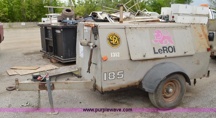image for item I4554 Leroi 185 air compressor