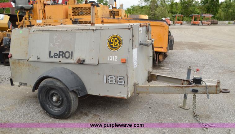 image for item I4554 Leroi 185 air compressor