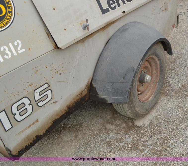 image for item I4554 Leroi 185 air compressor