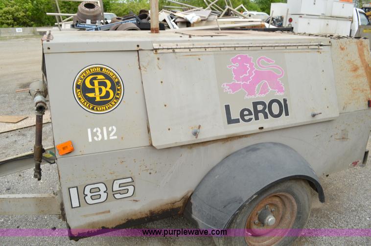 image for item I4554 Leroi 185 air compressor