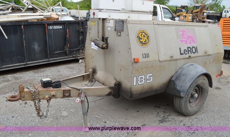 image for item I4555 Leroi 185 air compressor