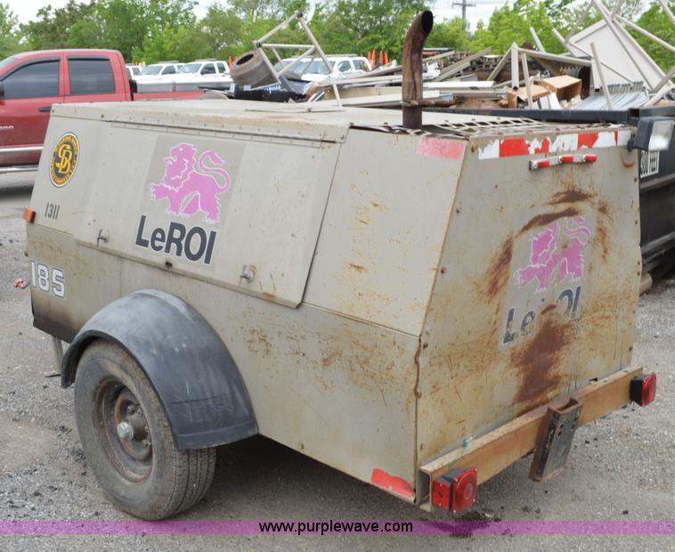 image for item I4555 Leroi 185 air compressor