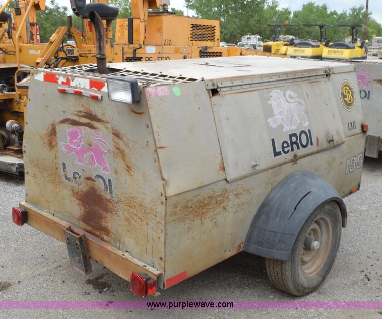 image for item I4555 Leroi 185 air compressor