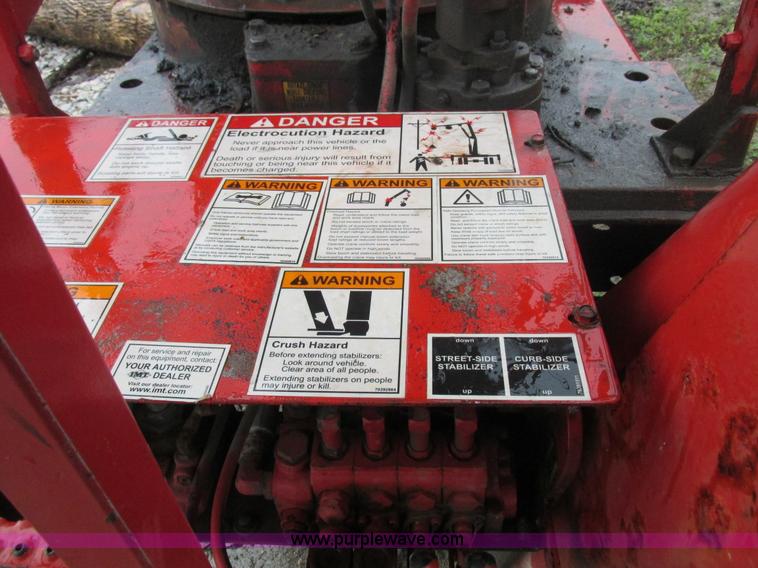 image for item K2126 IMT 13034 truck mounted crane