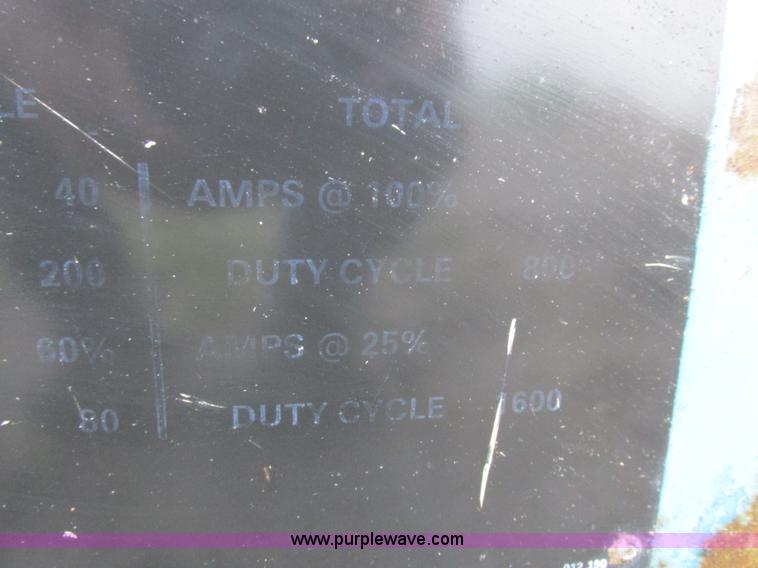 image for item K2129 Miller Mark VIII welder