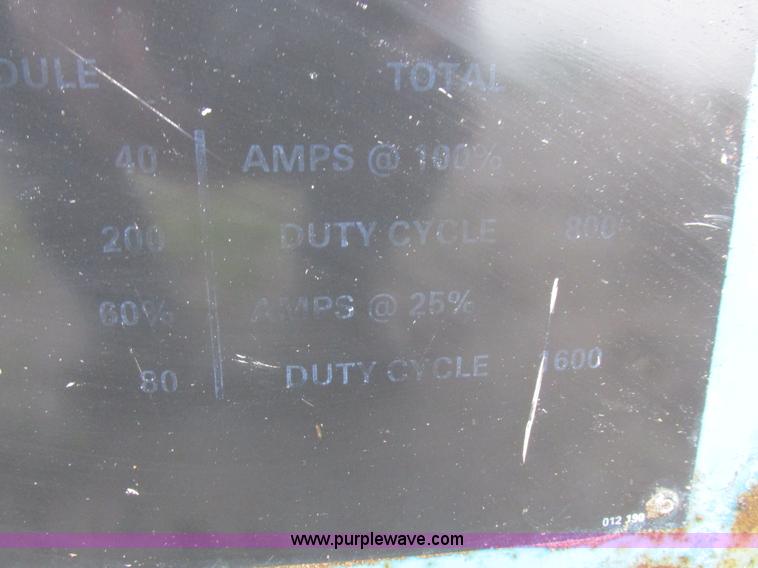 image for item K2129 Miller Mark VIII welder