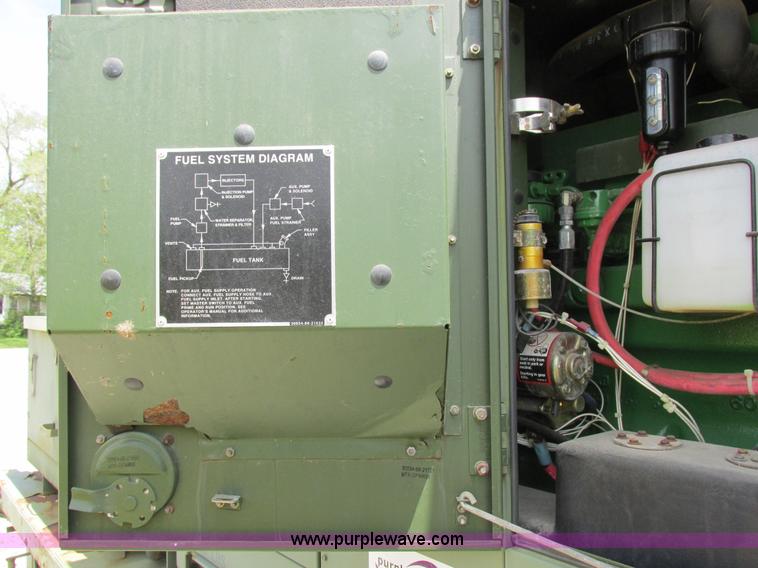 image for item K2134 2003 MCII OFNW8 MEP-816B generator