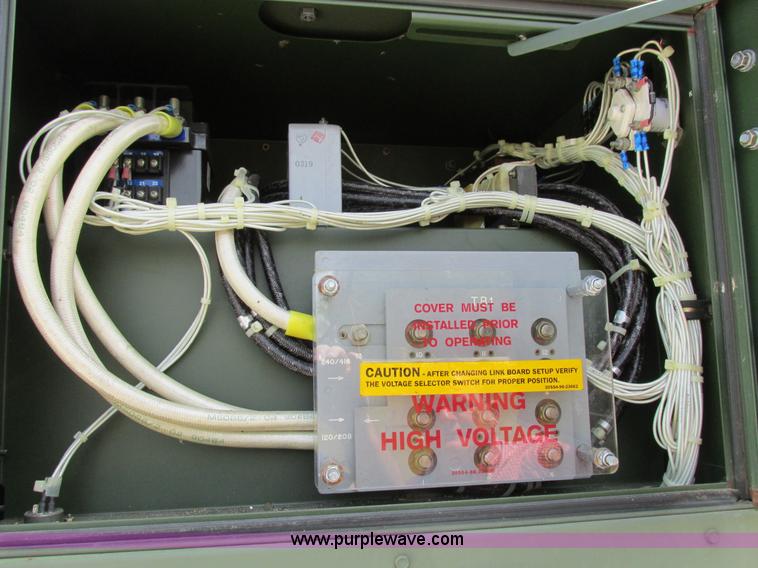 image for item K2134 2003 MCII OFNW8 MEP-816B generator