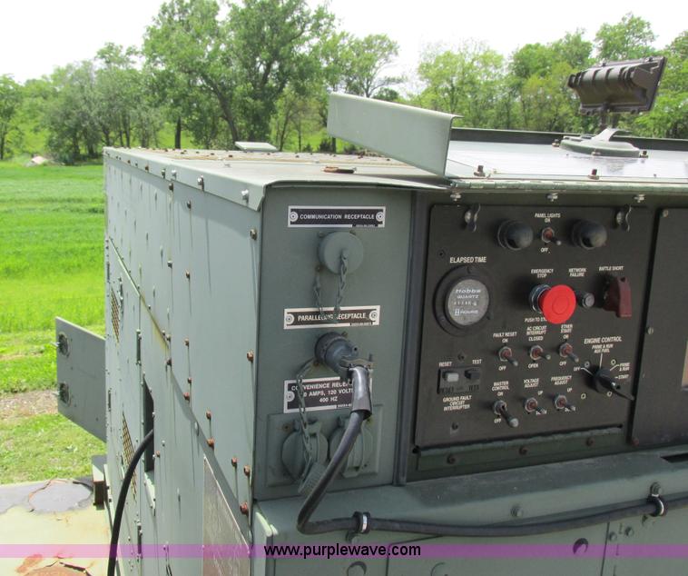 image for item K2134 2003 MCII OFNW8 MEP-816B generator