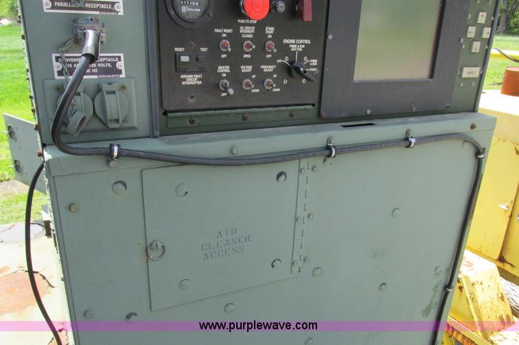 image for item K2134 2003 MCII OFNW8 MEP-816B generator