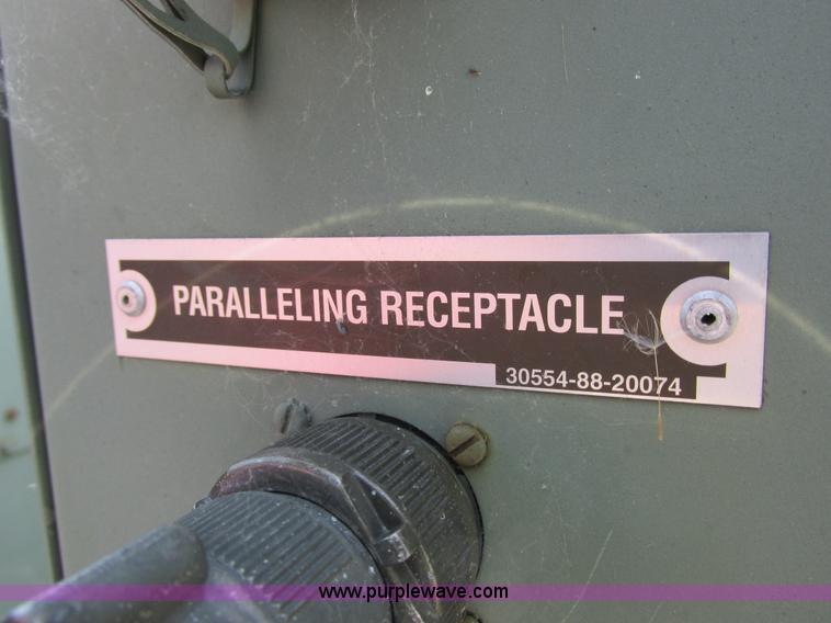 image for item K2134 2003 MCII OFNW8 MEP-816B generator